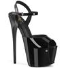 Pleaser - JUBILANT09 Sandale à bride à la cheville, Pole dance chaussures - Noir Product image